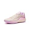 Anta 3 Points Pluie 3 Fleur de Cerisier Amorti Rebond Résistant à l'Abrasion Antidérapant Basse Tige Chaussures de Basketball Homme 912611606-2
