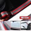 Car Door Sill Scuff Cover Plate Protector Decal Sticker Carbon Fiber Accessories