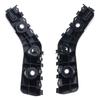 1 Pair Black Plastic Car Front Left & Right Bumper Bracket 55079229AD 55079228AD for 2011-2013