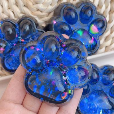 Dziecięca Kawaii Tęczowa Łapa Kota Squishy Fidget Zabawka Miękka Łapa Kota Powolny Powrót Ściskanie Zabawki Odstresowujące dla Dzieci Urocze Prezenty