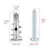 110-Piece Zinc Alloy Spiral Expansion Tube for Gypsum Board
