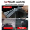For VW Tiguan L Pro 2024-Pre Car Interior Center Console Transparent TPU Protective Film Anti-scratch Repair Film Accessories