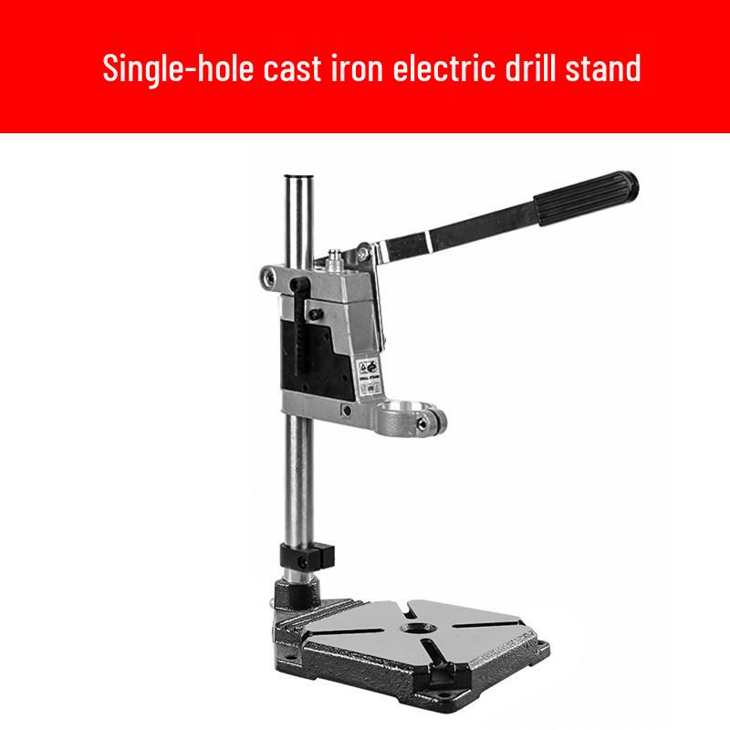 Industrial Grade Handheld Drill Press Stand: Multifunctional High-Precision Workbench for Electric Drills.
