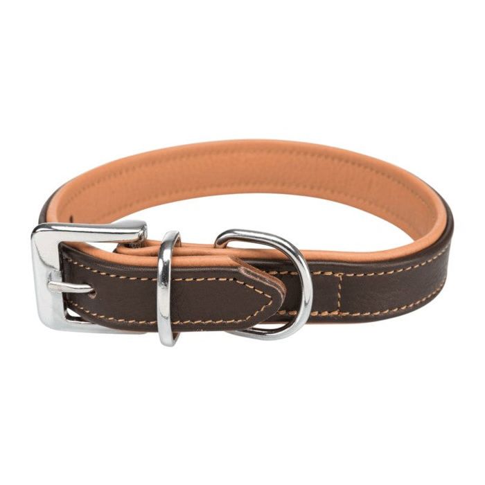 Collier pour Chien - TRIXIE - Active Comfort - Marron/Brun Clair - Taille XS-S - 21-32 cm