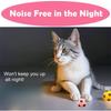 4pcs Cat Toys Latex Foam Ball Interactive Chasing Self Entertainment Teething Toys Soft Comfortable Fast Rebound Pet Supplies