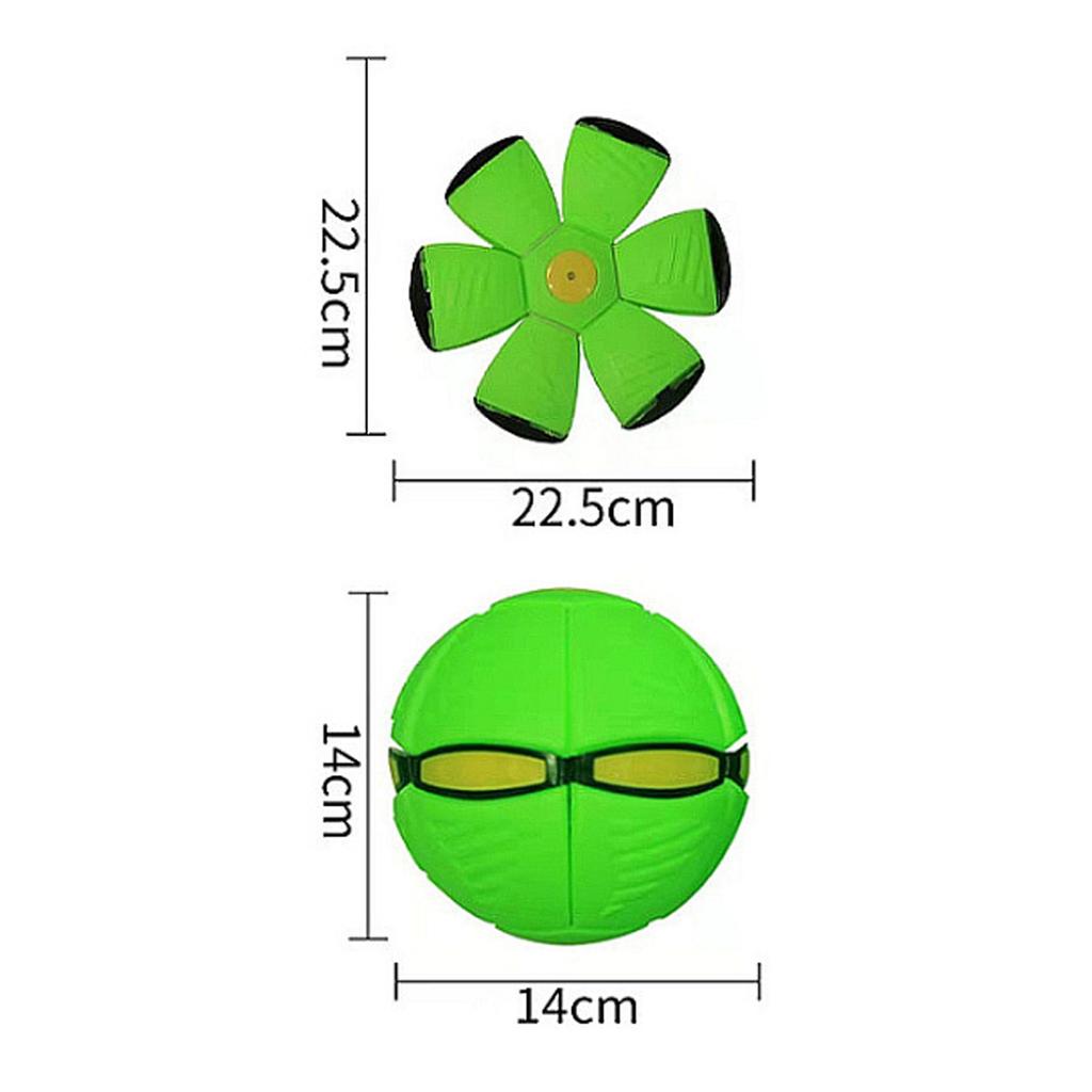 Elastic Flying Saucer Ball Upgrade Stepping On the Ball Children S Feet Stepping Ball Toys