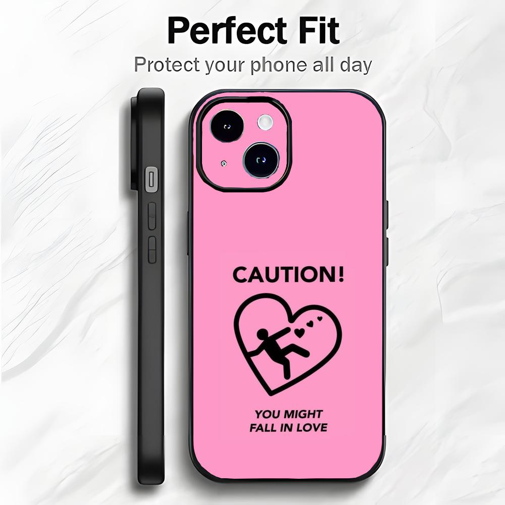 Sweet Lovely Heart Of My Beloved Art Phone Case Phone Case Soft Packaging Lightweight For iPhone17 16 15 14 13ProMax