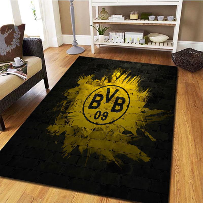 Borussia Carpet Rug for Living Room Bedroom Home Sofa Decoration,Kids play Non-slip Floor Mat