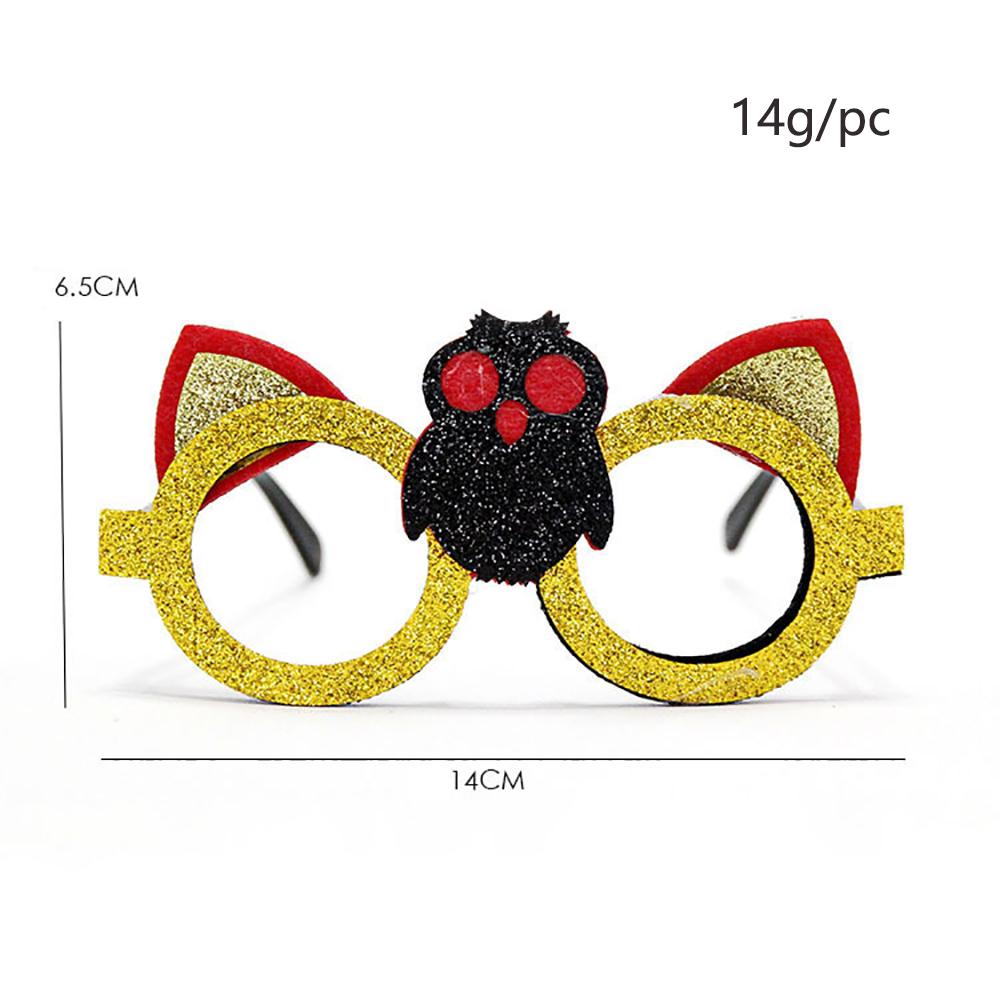 New Halloween Glasses Children's Funny Party Costumes Photo Prop Decorative Goods Skull-and-pumpkin Ghost Day Party