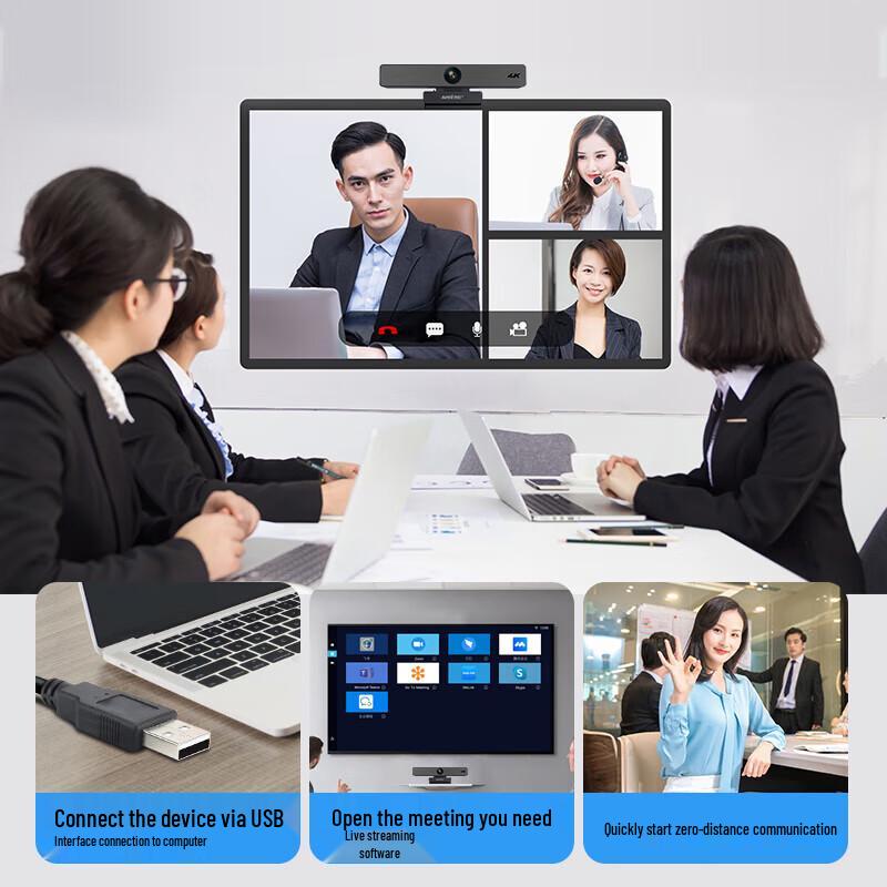 AONI C96 4K Ultra HD Webcam