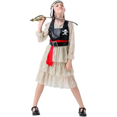 Dětské pirátské kostýmy, Halloweenské kostýmy, Kostýmy pro holčičky do školky na hraní a na jeviště