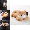 Cute Cartoon Striped Cat Crouching Plush Toy Doll For Kids And Giftgiving