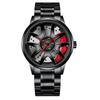 Official automatic movement watch men's vacuum plating wheel style non-mechanical watch new one