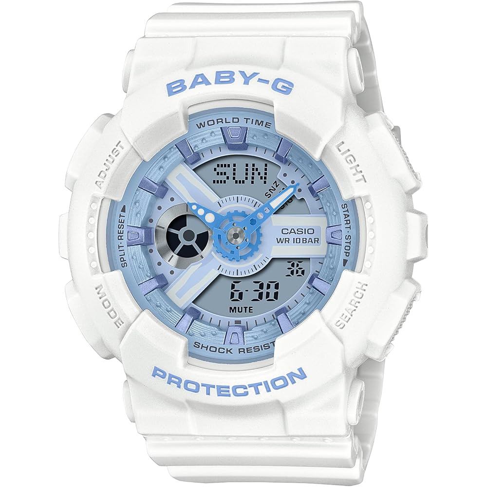 

Casio Baby-G BA-110XBE-7A Women s Watch White Analog Digital Overseas Model