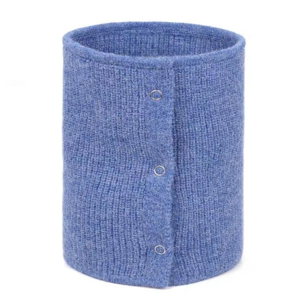 Windproof Knitted Scarf Warm Neckerchief New Fake Collar  Outdoor Sports