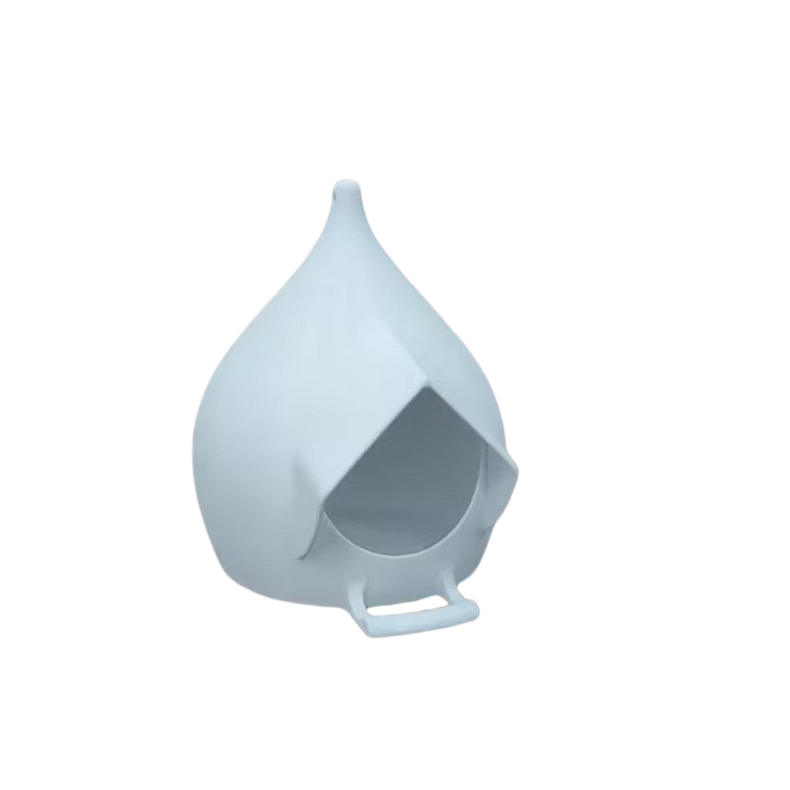 

Plastic Outdoor Hanging Bird Feeder One Size білий