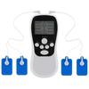 MINI double output meridian massage instrument LED display blue screen charge massager 8 kinds of patterns