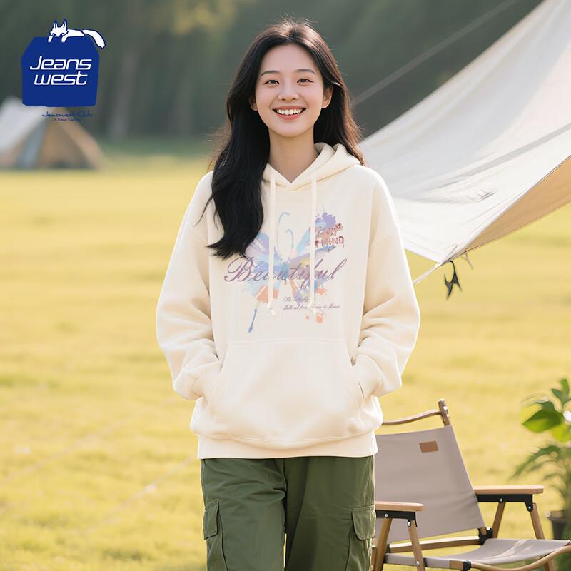 Jeanswest Club Women's Casual Hooded Sweatshirt