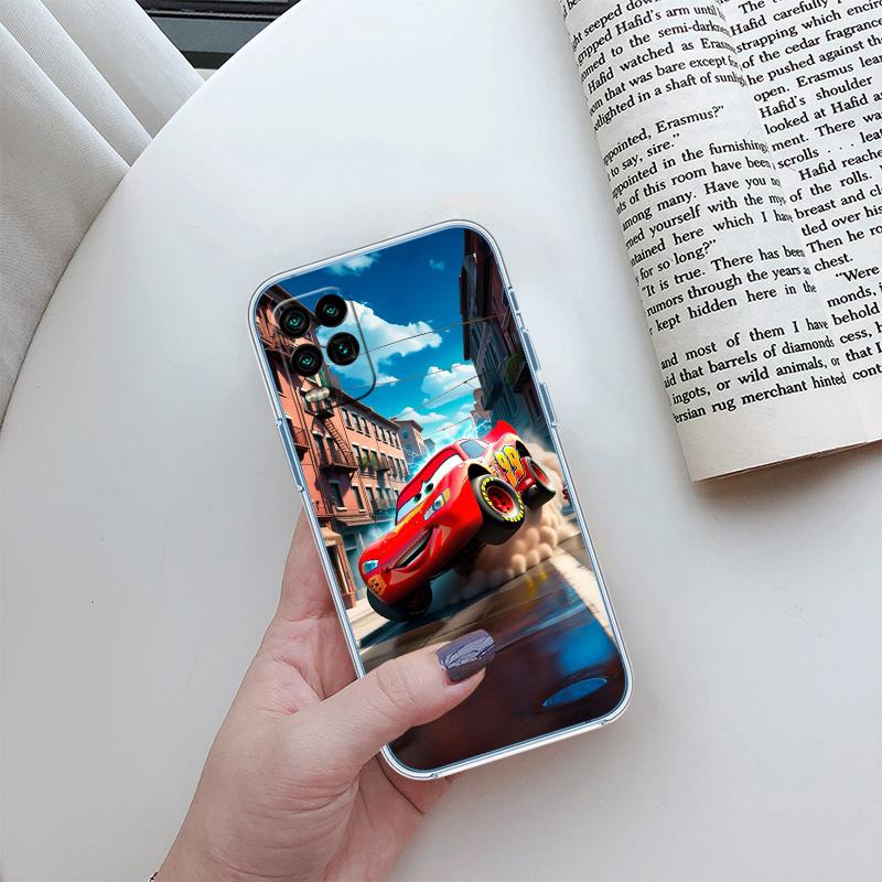 Cars Lightning McQueen Phone Case for Motorola Moto G10 G20 G30 G31 G32 G34 G35 G41 G42 G50 G51 G52 G55 G60 G60S G62 G71 G72 G75