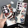 Löwentanz Tuschemalerei Stoßfeste Handyhülle für Samsung Galaxy S26 Edge S25 Ultra S24 FE S23 Plus S21 Hülle Anti-Fall Fundas