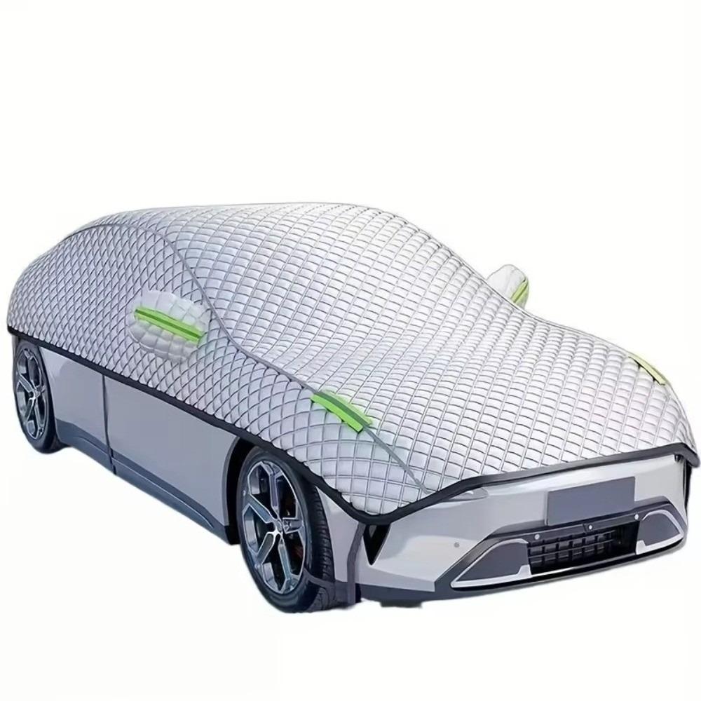 Thick Anti-Tear Windshield Sun Shade Waterproof Half Vehicle Cover Half Car Snow Cover Crossover