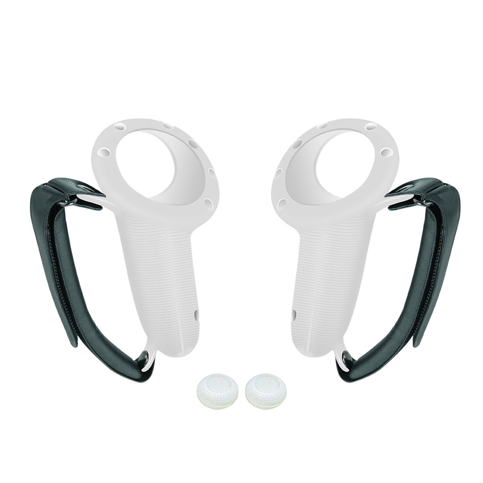 

Full Protections Controller Grip Cover for MetaQuest 3 Silicone Protective Rings Cover Customed Set Accessories белый