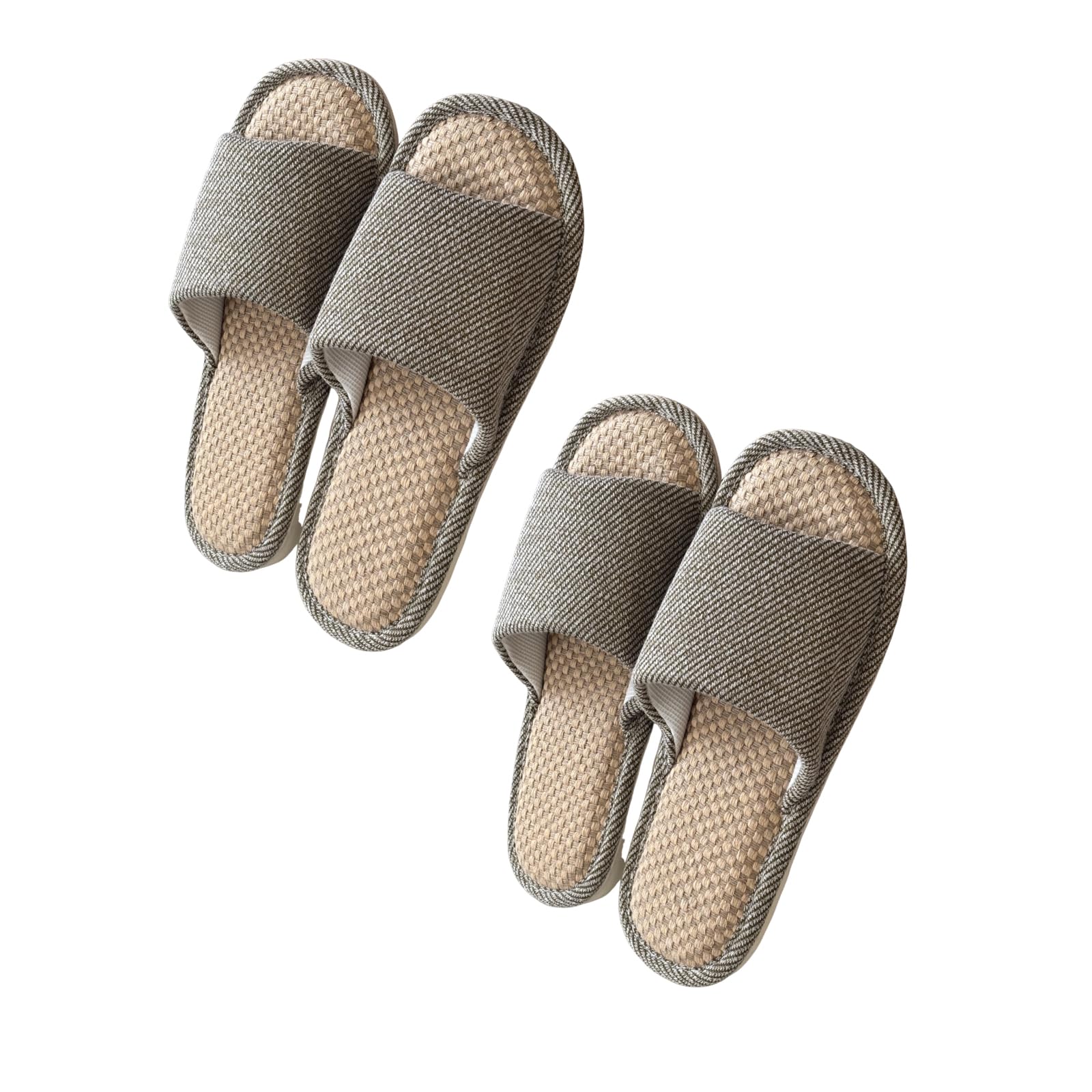 

Летние Домашние и Уличные для Мужчин и Уличные Предотвращают Отеки и Подходят для Душа и Коммерческого Использования [HJ Selection] Тапочки, Использование, Лен,