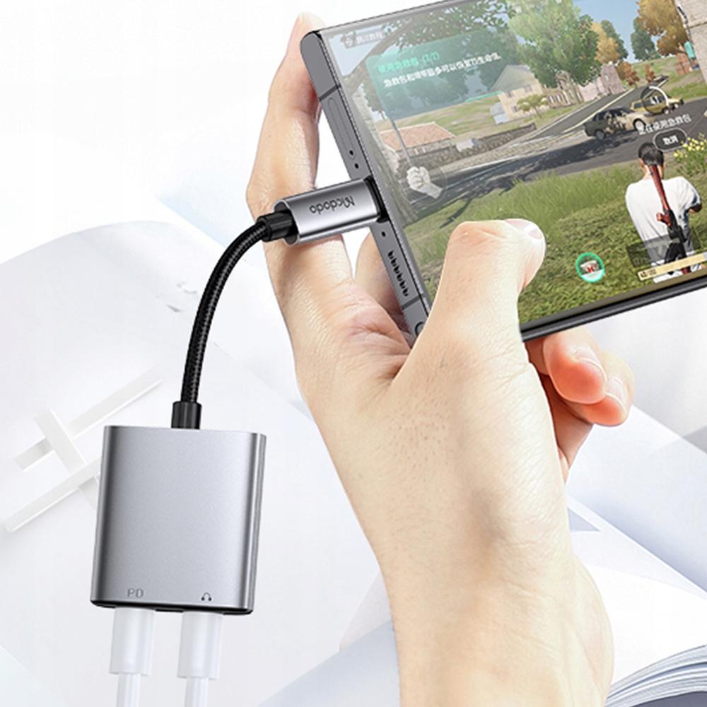 Mcdodo Adapter 2X Usb-C Adapter Usb Type C Cable To Samsung Apple With Dac