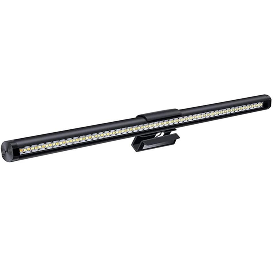 

Настольная лампа Eye-Care RGB LED для компьютера, монитора, экрана, световая панель с плавной регулировкой яркости, для чтения, с питанием от USB, подвесная настольная лампа 3Color