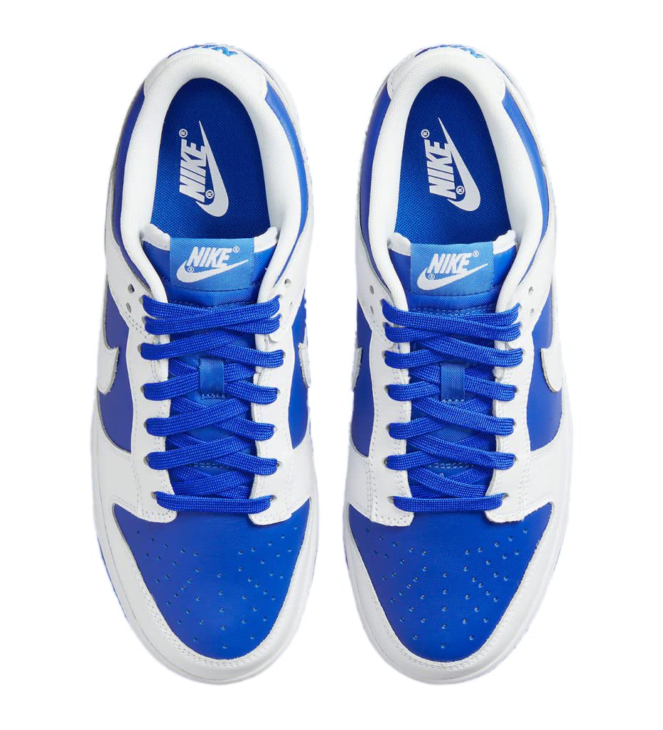 Nike Basketball Racer 10 Men's Shoes, Blue/White. ,