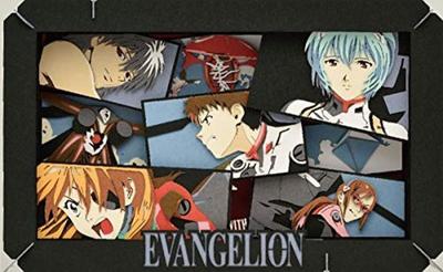 Ensky Evangelion Pilots of EVANGELION Paper Theater PT-L17, Approx. H100 X W160 X D42mm, Paper