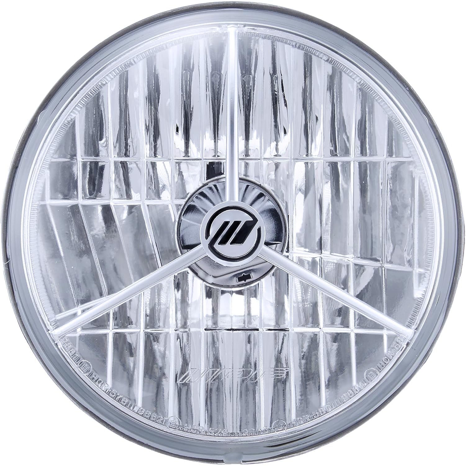

IPF Halogen Headlight No Position Genuine Part HL-52 Assembly, Round, Dual-Bulb, Multi-Reflector, Lights, 3-Point,