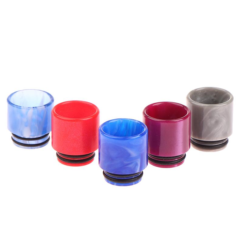 810 Drip Tips Resin 810 Wide Bore Drip Tips Replacement Standard Drip Tip Cover Connector For Ice Maker Coffee Mod Machine Favors