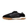 Barbara Leather Backband CuShion Women S SneakerS Bbh608bk
