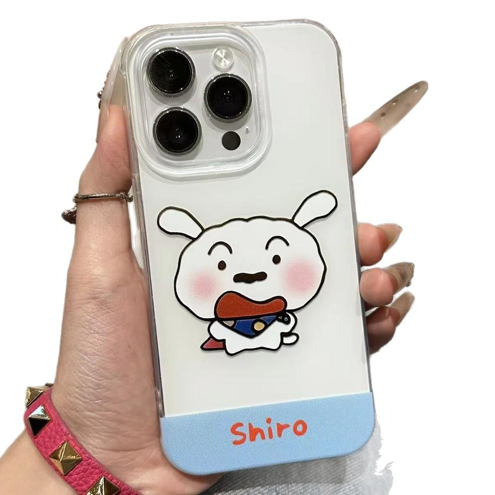 Superman Xiaobai Melody Is Suitable for Apple 17Promax Mobile Phone Case IP16 Large Hole IMD15Pro Cute 14 Sets