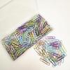 300 Pcs Paper Clips Medium Size PaperClips Assorted Colored for Clips Office Supplies Paperwork Office School and Personal Use