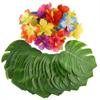 Palm Leaf & Turtle Leaf Balloon Party Decoration Set