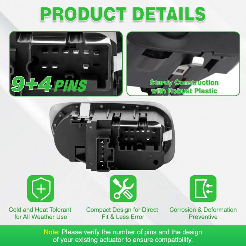 Black 9 and 4 P for Ford F-150 2000-2003 for Ford Expedition 2000-2002 DS-1367 Headlight Switch  YL3Z11654BAB