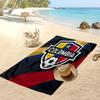 Asciugamano da Spiaggia Stampa Calcio Colombia Asciugatura Rapida Super Assorbente Morbido Asciugamano da Bagno per Nuoto Spiaggia Viaggio Souvenir Regalo