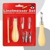 Ölmalerei- & Skulpturenmesser-Set - Tonmodellierung, Töpferei, DIY-Werkzeuge, Gouache-Schaber & Pick
