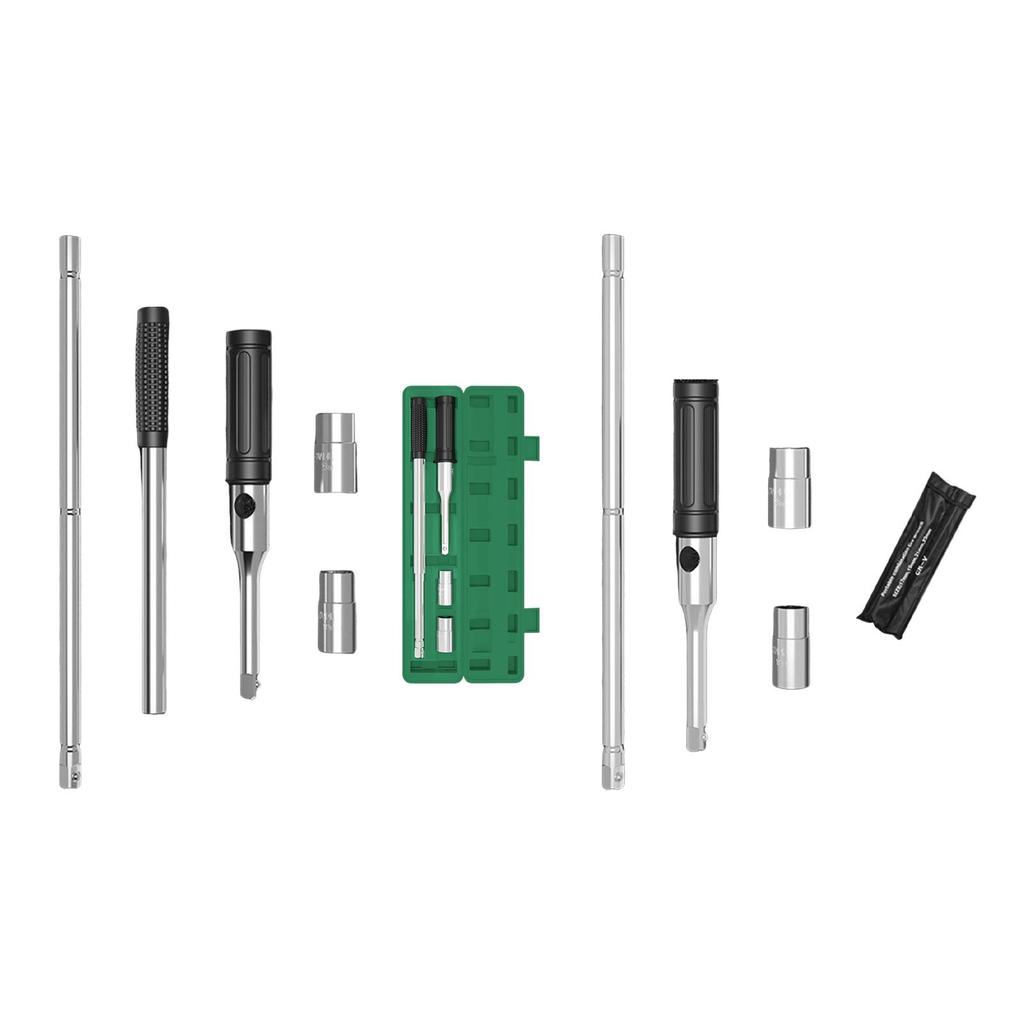 Lug Wrench, Portable Lug Nut Removal Tool, Wheel Nut Wrench Set, Motorcycle Tire Wrench for Automobile Car
