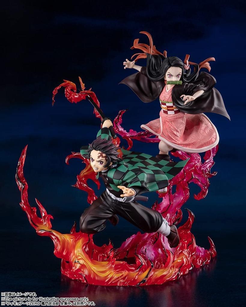 TAMASHII NATIONS FiguartsZERO Demon Kimetsu no Yaiba Nezuko Kamado Blood Demon Art 240mm Painted Complete Figure BAS61514 Slayer Approx. PVC/ABS