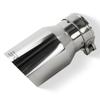Exhaust Racing Car Exhaust Tip Modified Stainless Steel Tailpipe  Flat Edge Single Layer Customize Logo Muffler Nozzle