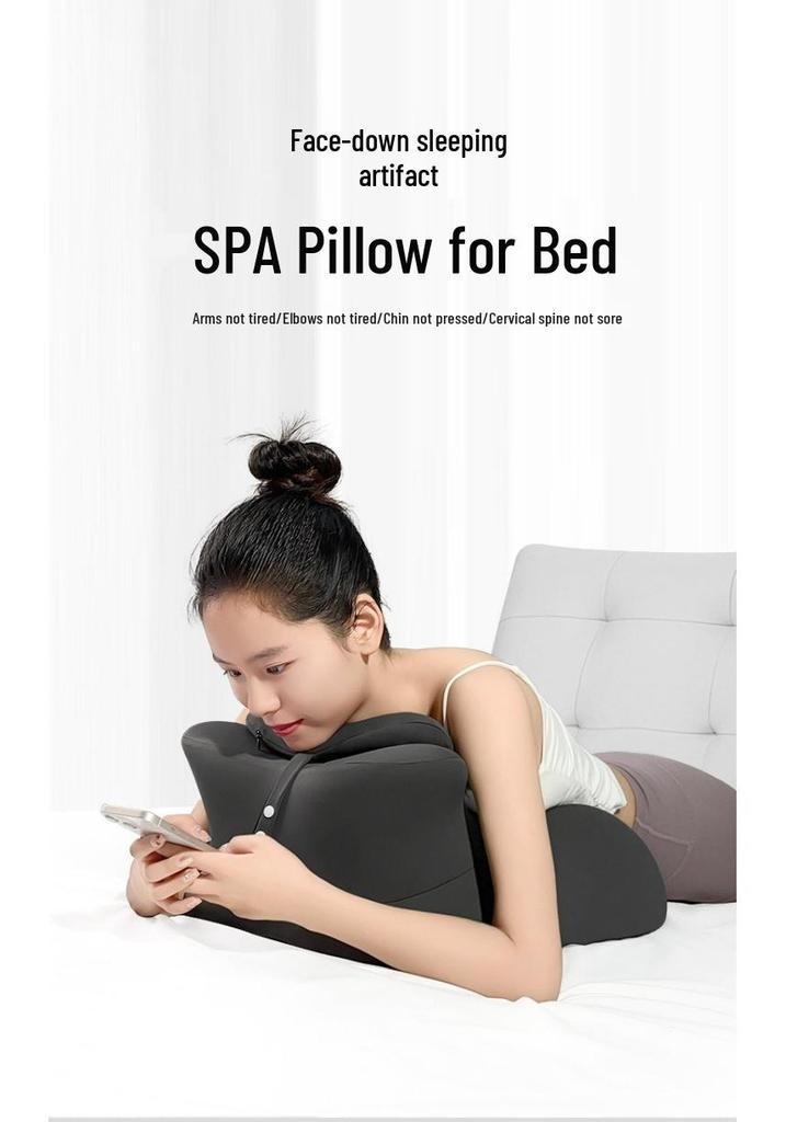 Multifunctional Prone Pillow: Sleep, Relax & Enjoy Activities on Your Stomach.