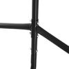 Metal Clothes Rack with Wheels, 150x60x170cm, Black