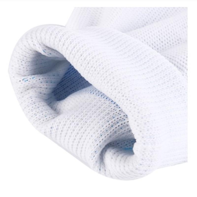 1 Pair Nylon Gardening  Gloves Waterproof Stab-resistant Safety Double-layer Latex Coated Non-slip