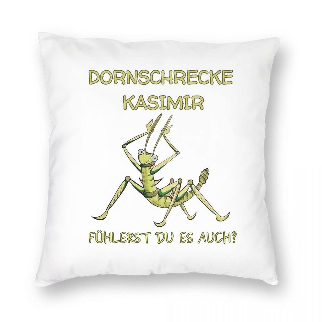 Grasshoppers Insert Square Pillowcase Polyester Linen Velvet Printed Zip Decor Pillow Case Sofa Cushion Case