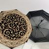 1PC Floral Pattern Automatic Open/Close Umbrella with Windproof, 8-Rib Sturdy Canopy, Durable Ribs, Fashionable Design, Outdoor Accessory, Fun Prin, H