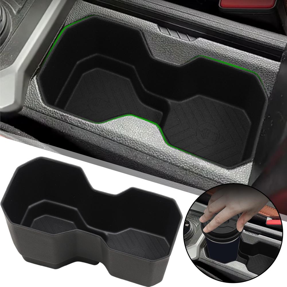 For Renault Dacia Duster 2026 2026 Car Water Cup Holder Central Control Drinks Holder Silicone Storage Tray Interior Accessories