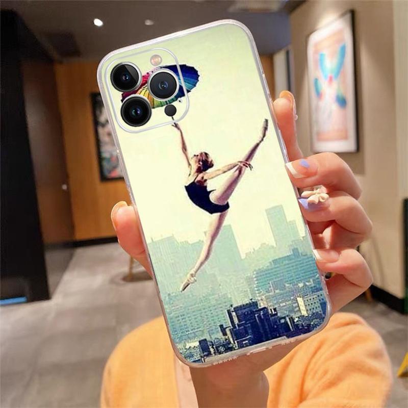 Phone Case For iphone 17ProMax Air 16 15 14 13 Pro Max 15 16 Pro 15Plus Ballerina dance ballet girl